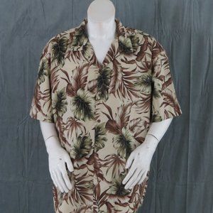 Retro Hawaiian Shirt - By Ho Aloha - Vibrant Floral Theme - Men's 2 XL